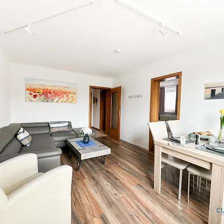 아파트 Auszeit Im Haus Elbe Whg.6 In Mitten Von Doese, 800m Bis Zum 쿡스하펜